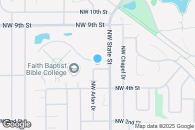 Map image of the property - 1624 NW 5th St