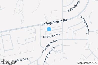 Map image of the property - 9819 E La Palma Ave