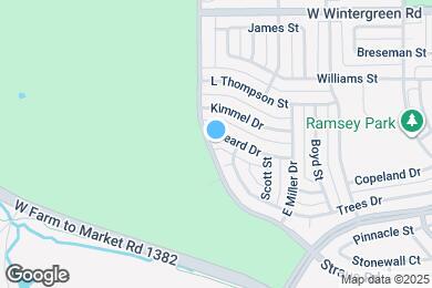 Map image of the property - 445 Beard Dr