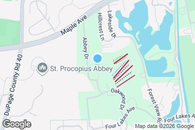 Map image of the property - 5750 Abbey Dr
