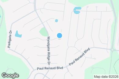 Map image of the property - 614 Prairiegate Ct