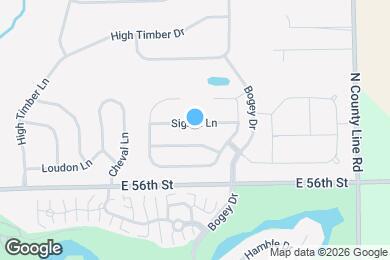 Map image of the property - 11615 Signet Ln