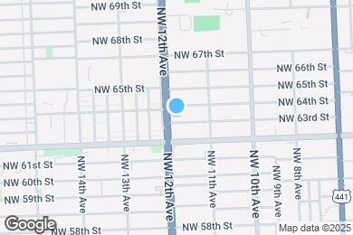 Map image of the property - 1195 NW 63rd St