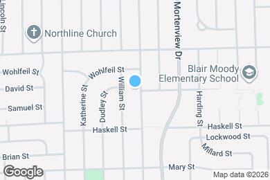 Map image of the property - 8400 Clippert St