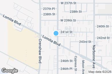 Map image of the property - 24121 Pennsylvania Ave