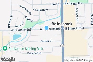 Map image of the property - 141 W Briarcliff Rd