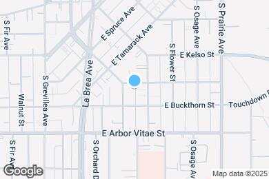 Map image of the property - 912 E. La Palma Dr.