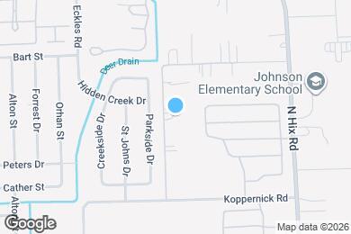 Map image of the property - 8346 N Grace St