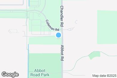 Map image of the property - The Rocks at East Lansing