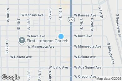 Map image of the property - 413 S 5th St