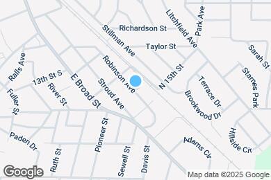 Map image of the property - 1414 Robinson Ave