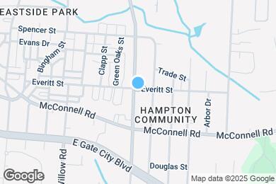 Map image of the property - 1001 S English St