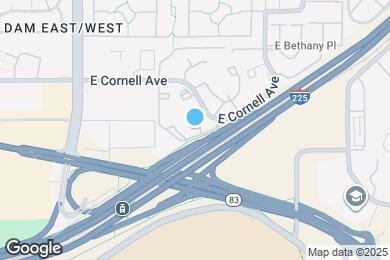 Map image of the property - 12546 E Cornell Ave