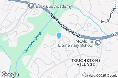 Map image of the property - Retreat at McAlpine Creek