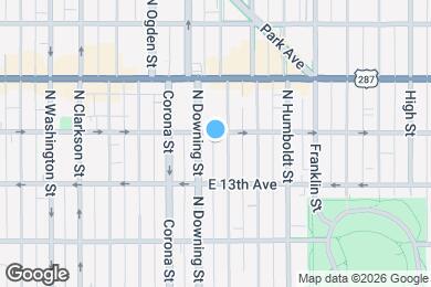 Map image of the property - 1359 N Marion St