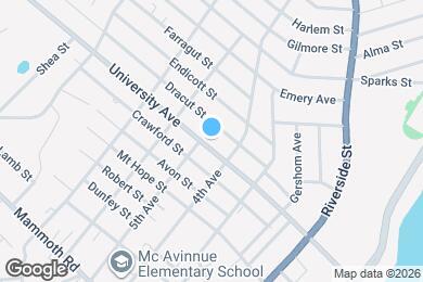 Map image of the property - 229 University Ave