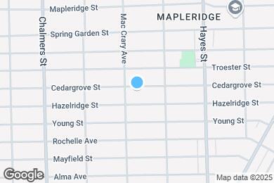 Map image of the property - 14826 Cedargrove St