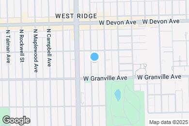 Map image of the property - 6235 N Claremont Ave