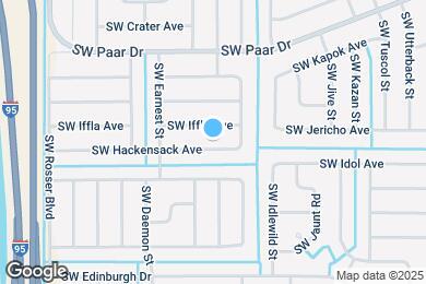 Map image of the property - 1431 SW Hackensack Ave