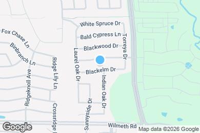 Map image of the property - 5104 Blackelm Dr