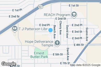 Map image of the property - 2730 E 3rd St