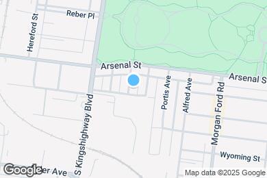 Map image of the property - 3136 Maury Ave