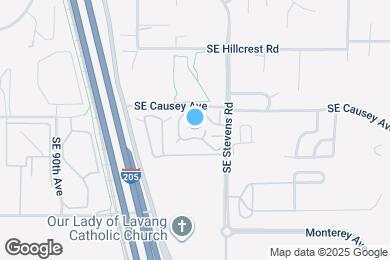 Map image of the property - Mt. Scott Commons