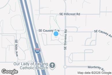 Map image of the property - Mt. Scott