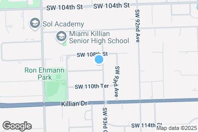 Map image of the property - 9351 SW 109th Ter