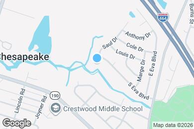 Map image of the property - 1103 Saul Ct