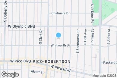 Map image of the property - 1046 S Wooster St