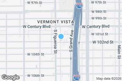 Map image of the property - 441 W 102nd St