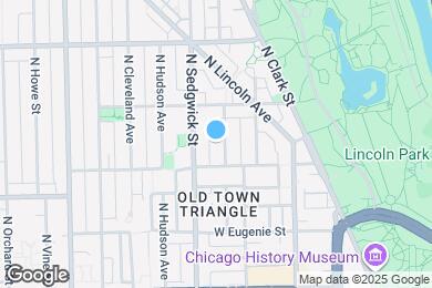 Map image of the property - 1822 N Orleans St