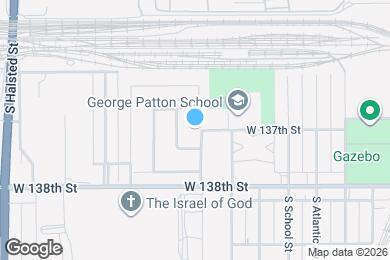 Map image of the property - 13700 S Eggleston Ave