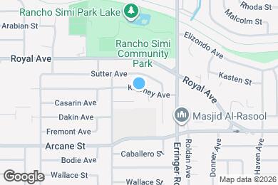 Map image of the property - 1806 Kearney Ave