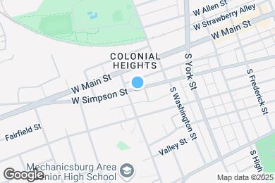 Map image of the property - 431 W Simpson St