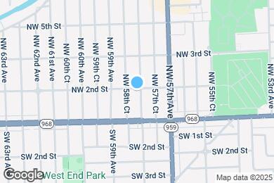 Map image of the property - 150 NW 58th Ave
