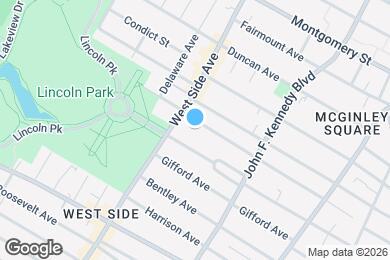 Map image of the property - 131 Kensington Ave