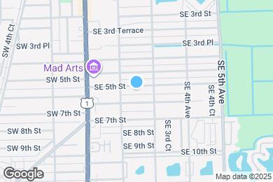 Map image of the property - 216 SE 5th St