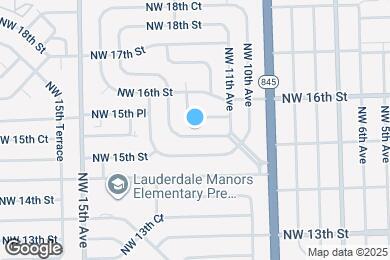 Map image of the property - 1131 NW 15th Ct