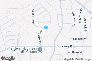 Map image of the property - 6714 Barton Rock Ln