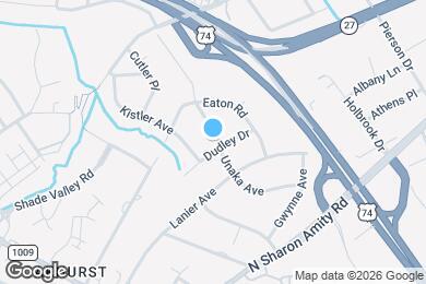 Map image of the property - 947 Dudley Dr