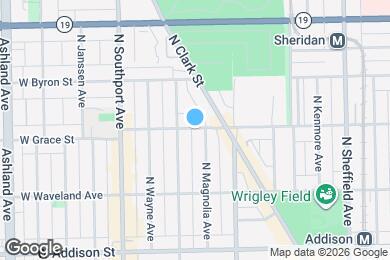 Map image of the property - 1253 W Grace St