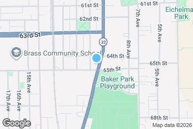 Map image of the property - 6414 Sheridan Rd