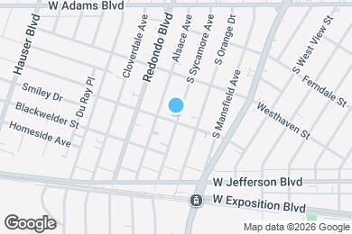 Map image of the property - 2855 S Sycamore Ave