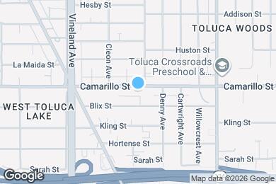 Map image of the property - 10810 Camarillo St