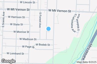 Map image of the property - 740 S Warren Ave