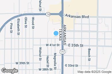 Map image of the property - 4202 Magnolia St