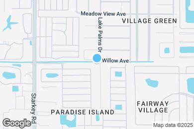 Map image of the property - 802 Lake Palms Dr