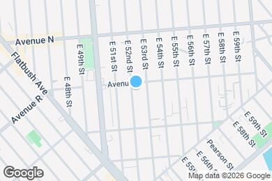 Map image of the property - 1757 E 52nd St